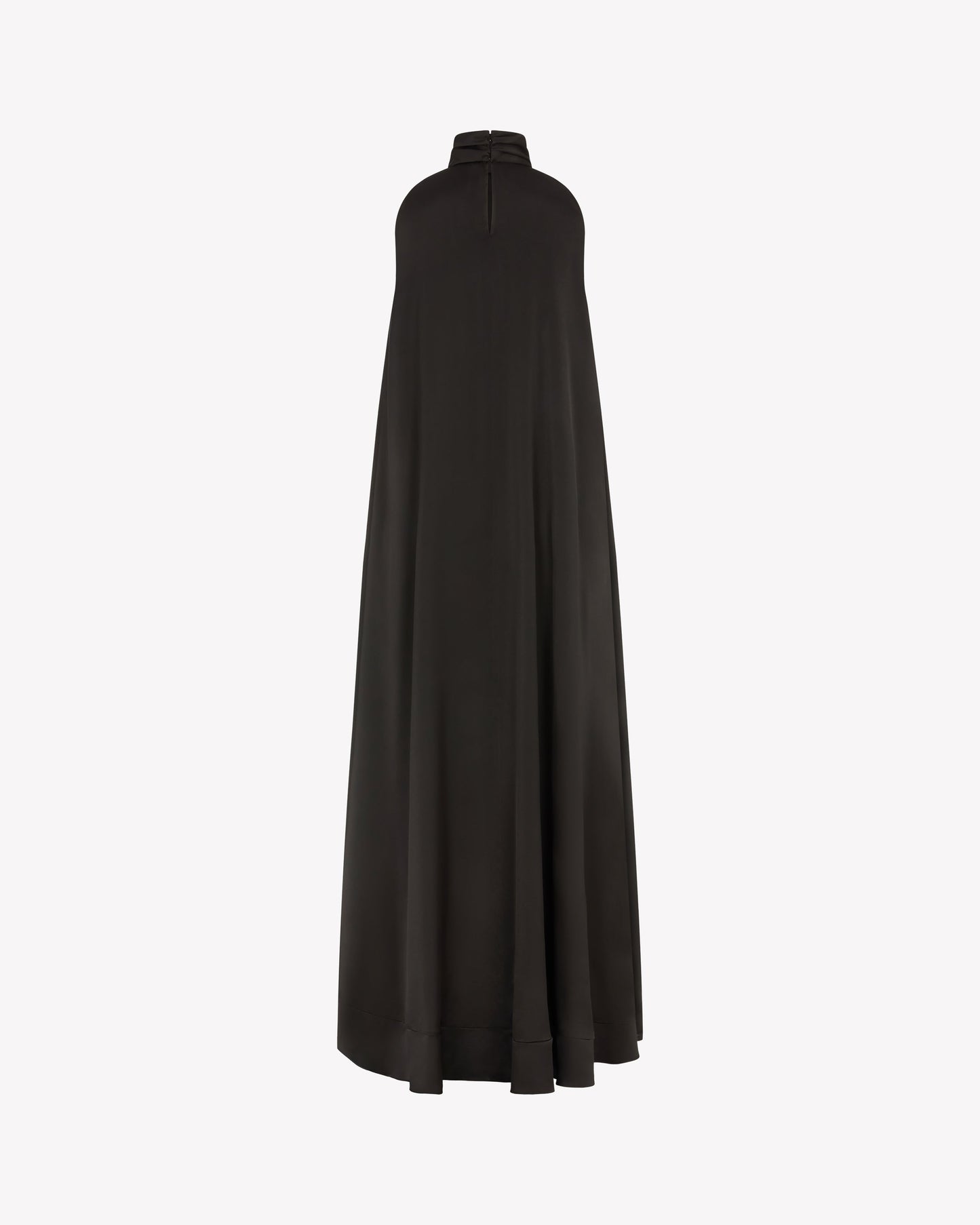 Onyx Draped Maxi Dress