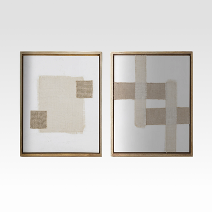 Linen Harmony Wall Art Set