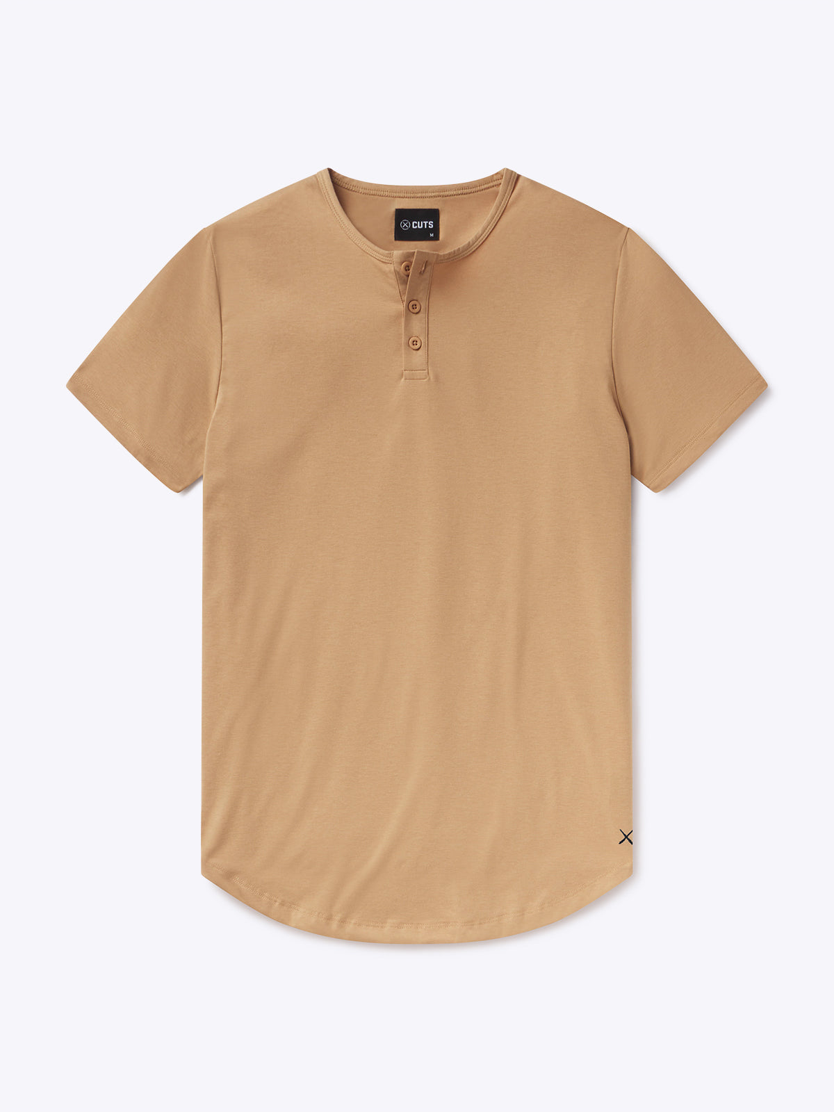 AO Henley Curve-Hem