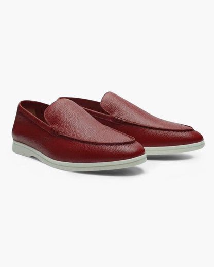 All Store Cowhide Leather Loafers