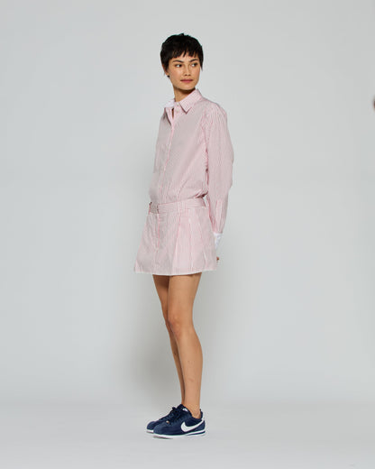 Ava Striped Mini Skirt
