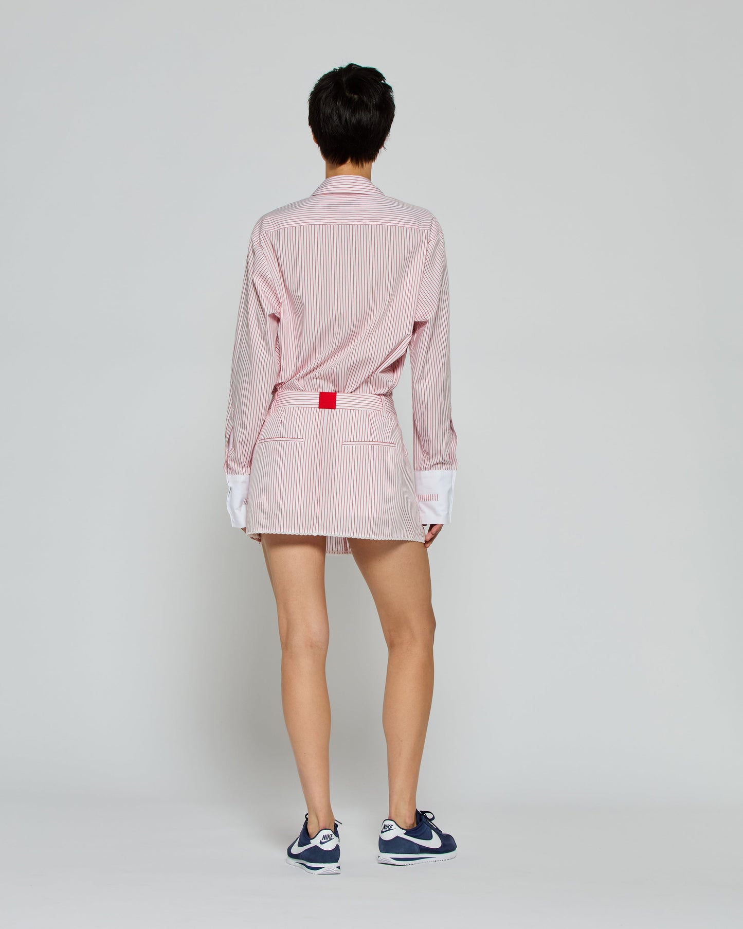 Ava Striped Mini Skirt