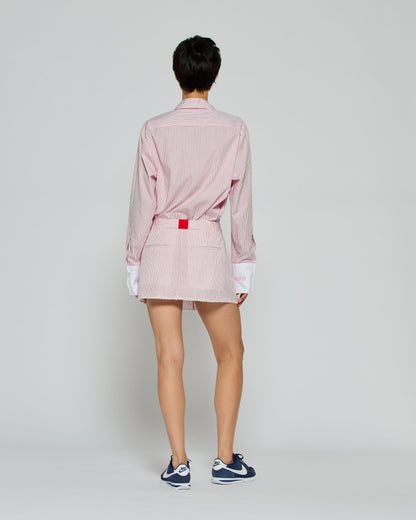 Ava Striped Mini Skirt