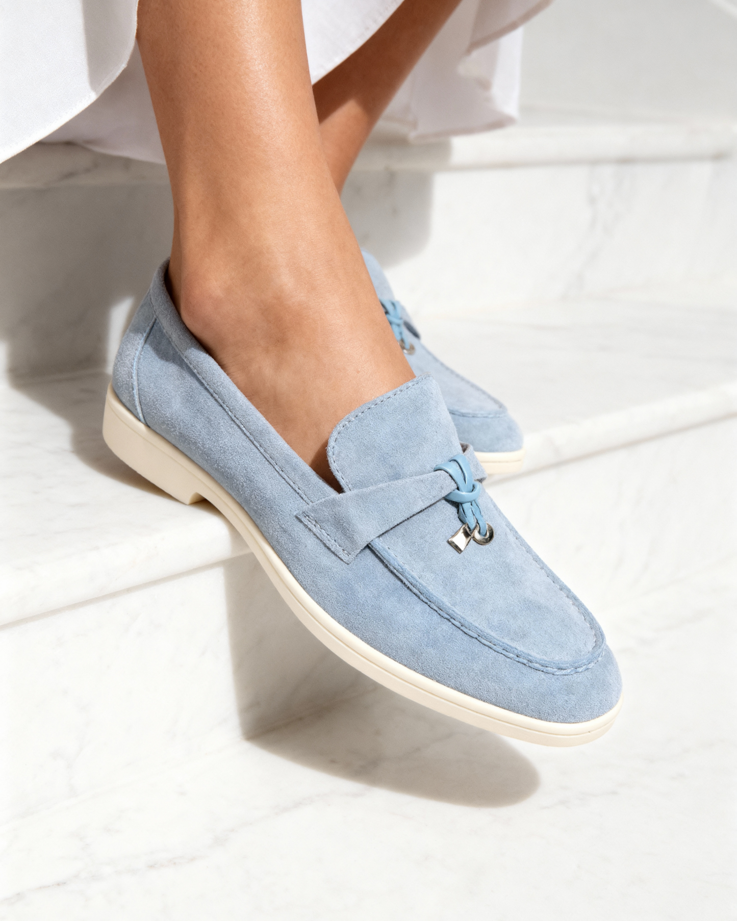 All Store Suede Lady Loafers