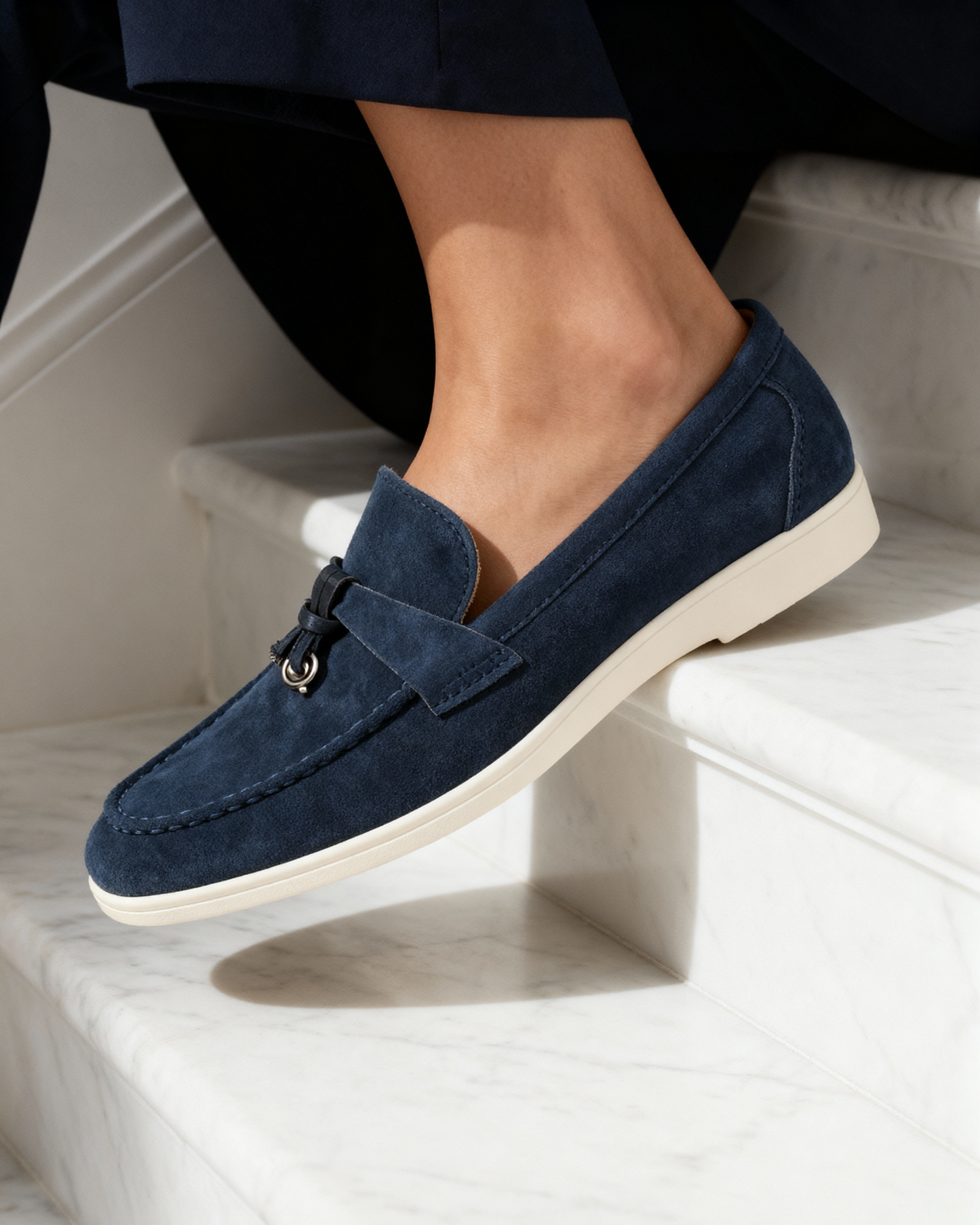 All Store Suede Lady Loafers